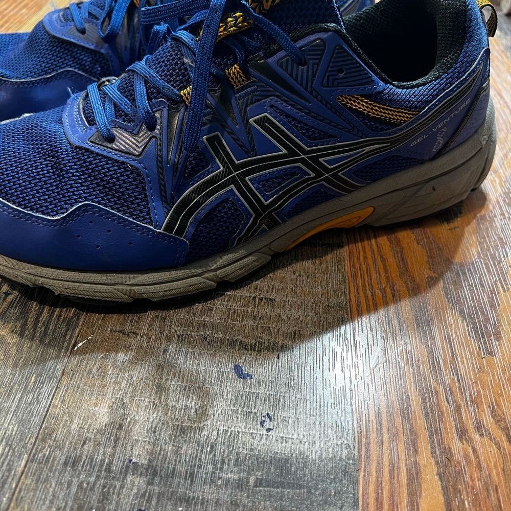 Asics Blue and Gray Athletic Sneakers men’s size 12